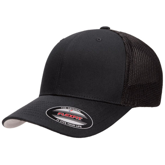 Flexfit 6511-Trucker Hat with Mesh Back