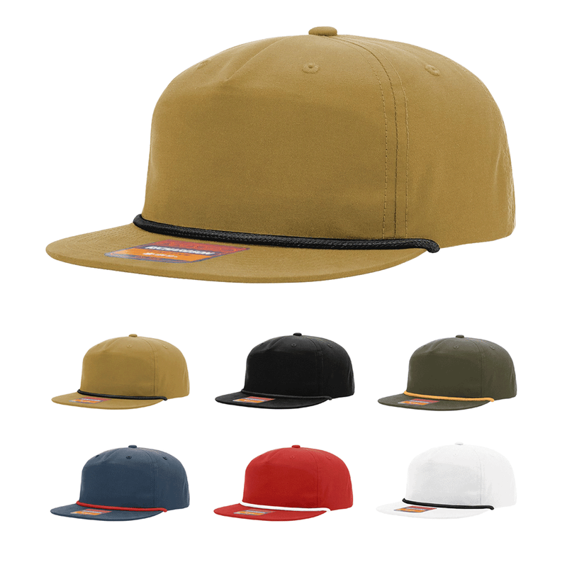 Richardson 256 - 5-Panel Premium Rope Cap, Snapback