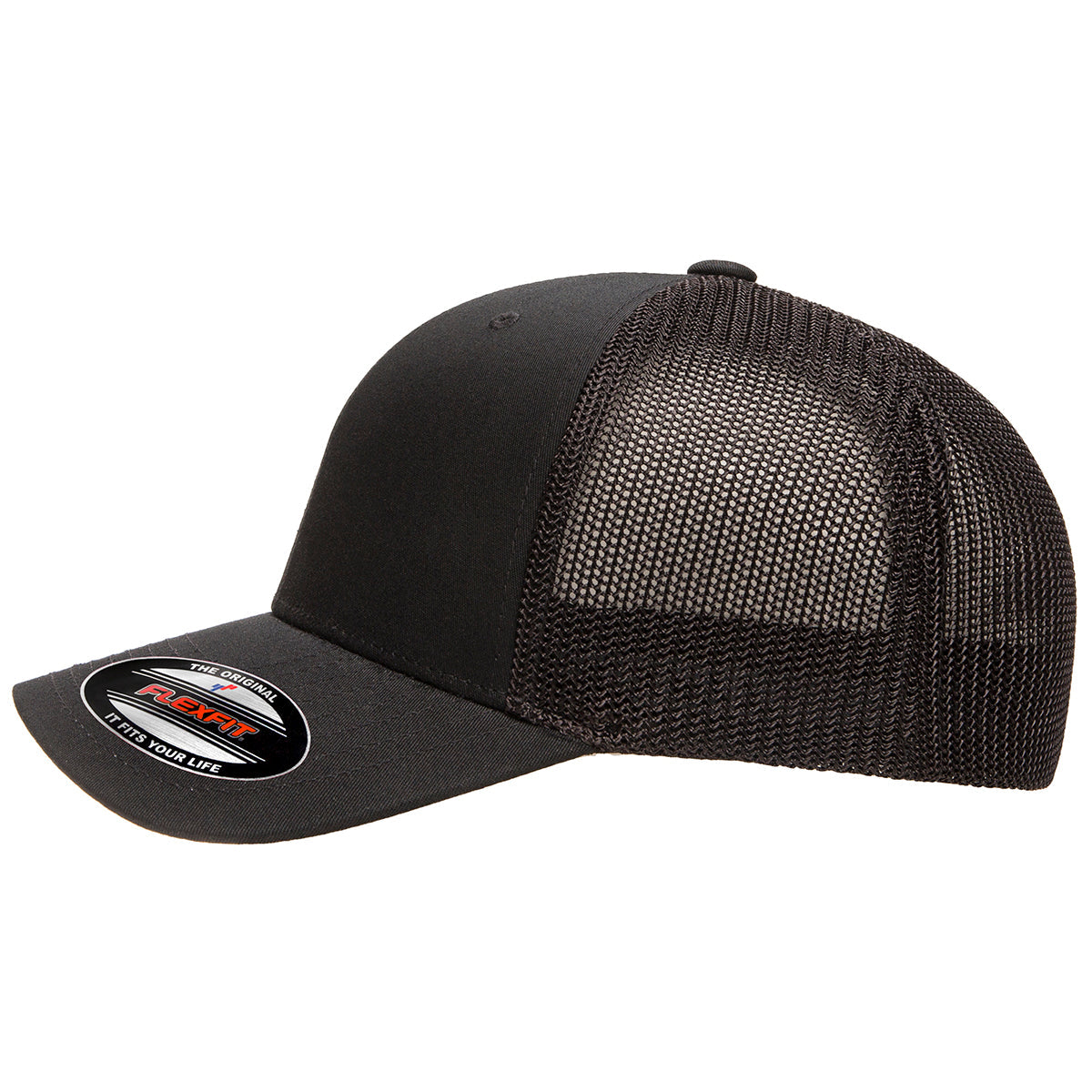 Flexfit 6511-Trucker Hat with Mesh Back